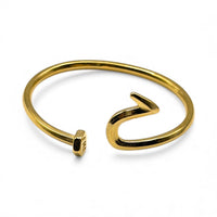 Jagged Halo Jewelry - Women's Nailed It Nail Cuff Bangle