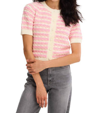 Allison New York - Short Sleeve Adelle Cardigan