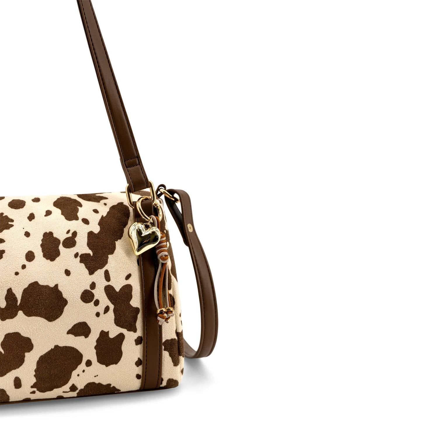 Like Dreams - Women's Soe Cow Print Crossbody Bag