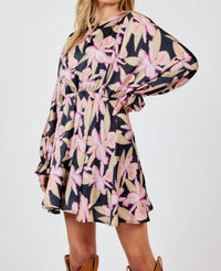 Sadie & Sage - Candlelight Dolman Sleeve Mini Dress