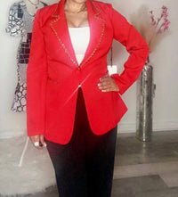 Milk & Honey - Chain Detail Blazer