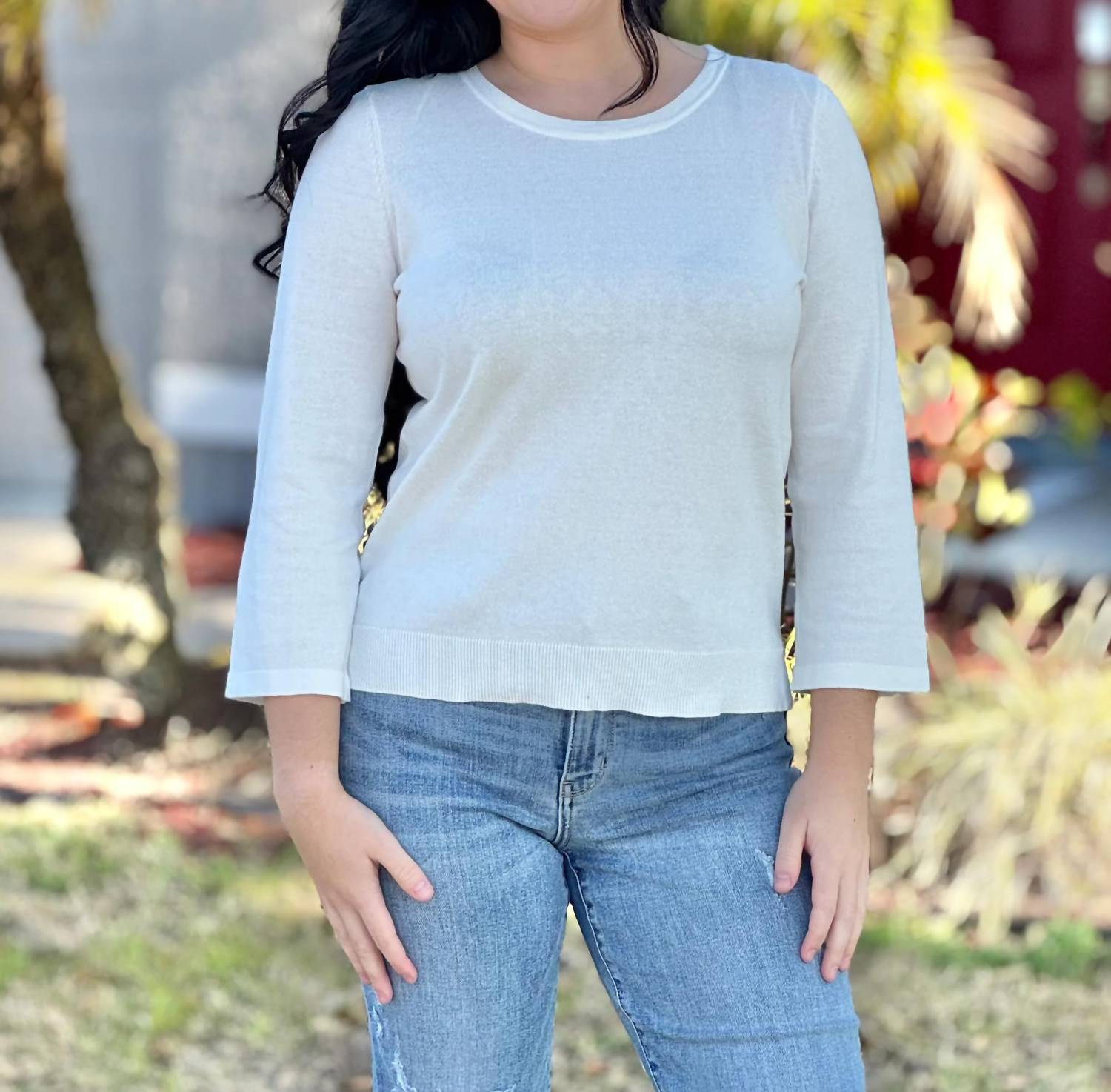 Hatley - Three Quarter Sleeve Knit Top