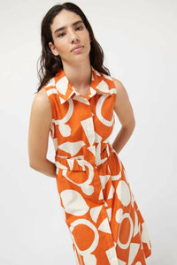 Compania Fantastica - Geometric Midi Dress