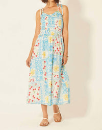 Bila77 - Sunshine Cherry Maxi Dress
