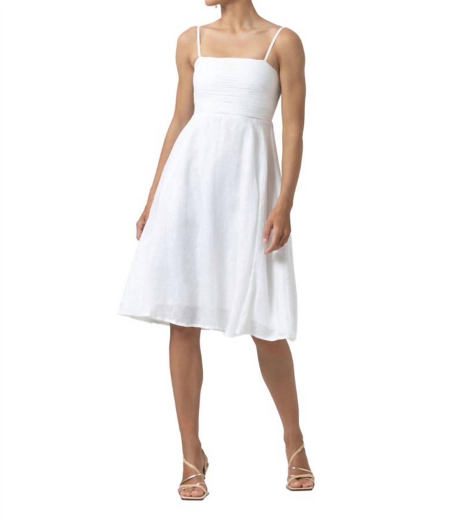 Lusana - Andee Linen Dress