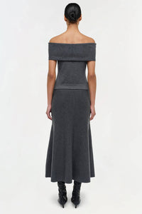 Simkhai - Callahan Wool Off Shoulder Top
