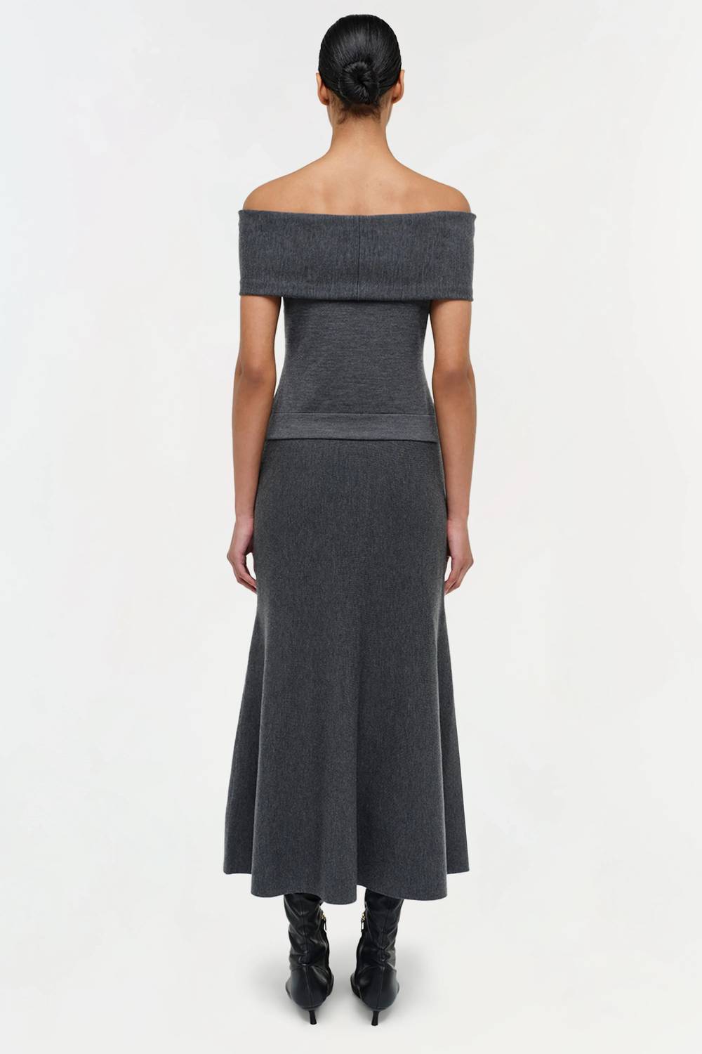 Simkhai - Callahan Wool Off Shoulder Top