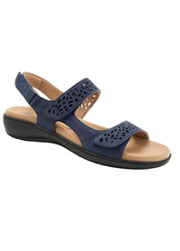 Trotters Women's Tamara Sandal in navy - women's sandal