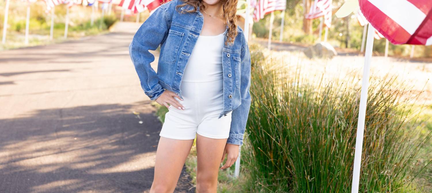Sadie & Sage - Double Lined Courtside Romper