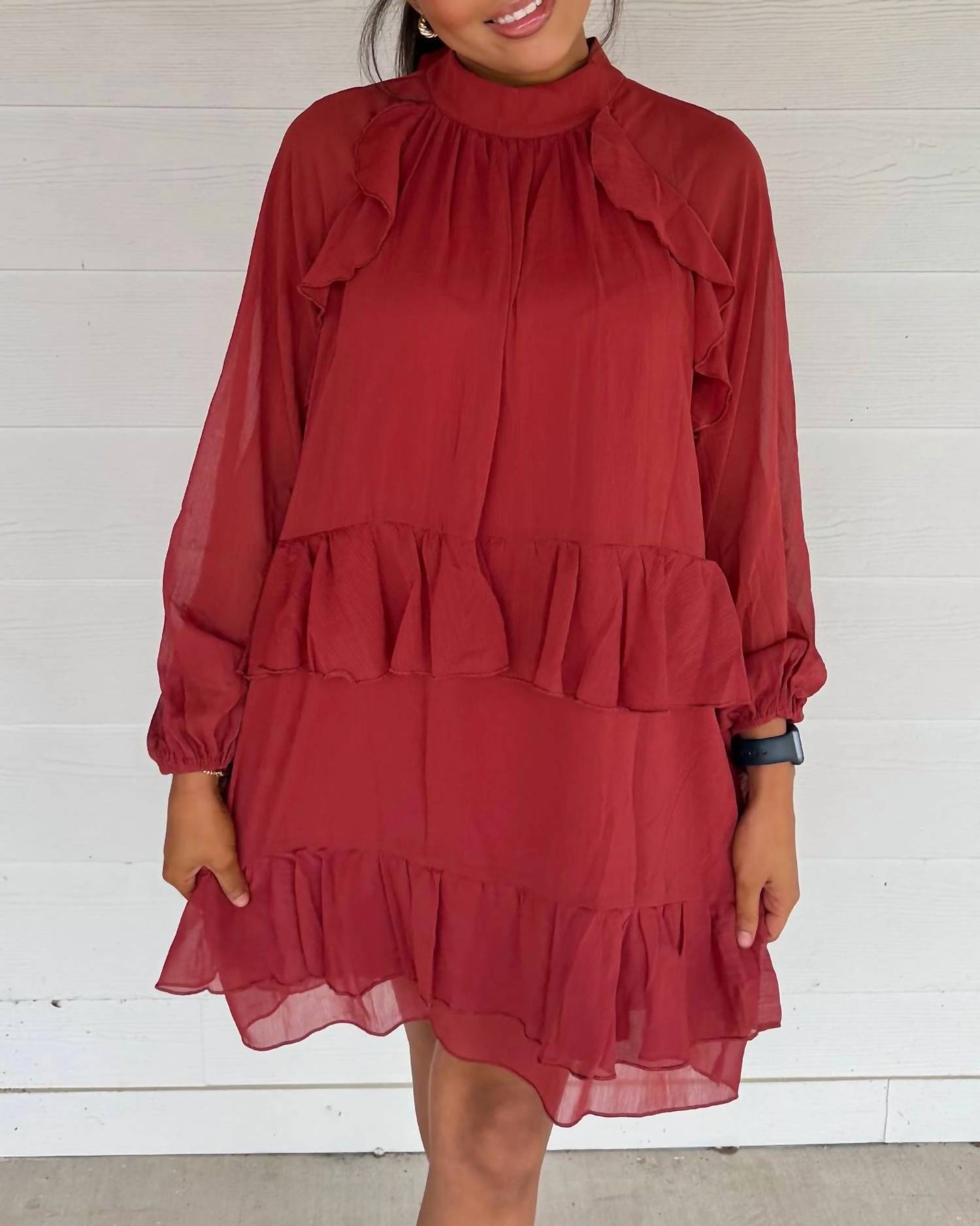 Pinch - Rosalia Ruffle Mini Dress