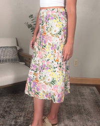 Sadie & Sage - Flower Field Maxi Skirt