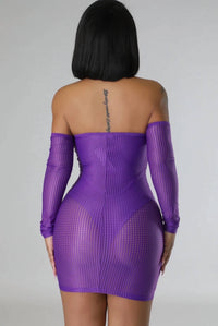 Good Time Usa - Catching Feelings - Bodysuit Long Sleeve Tube Dress