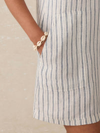 Faherty - Azure Linen Dress