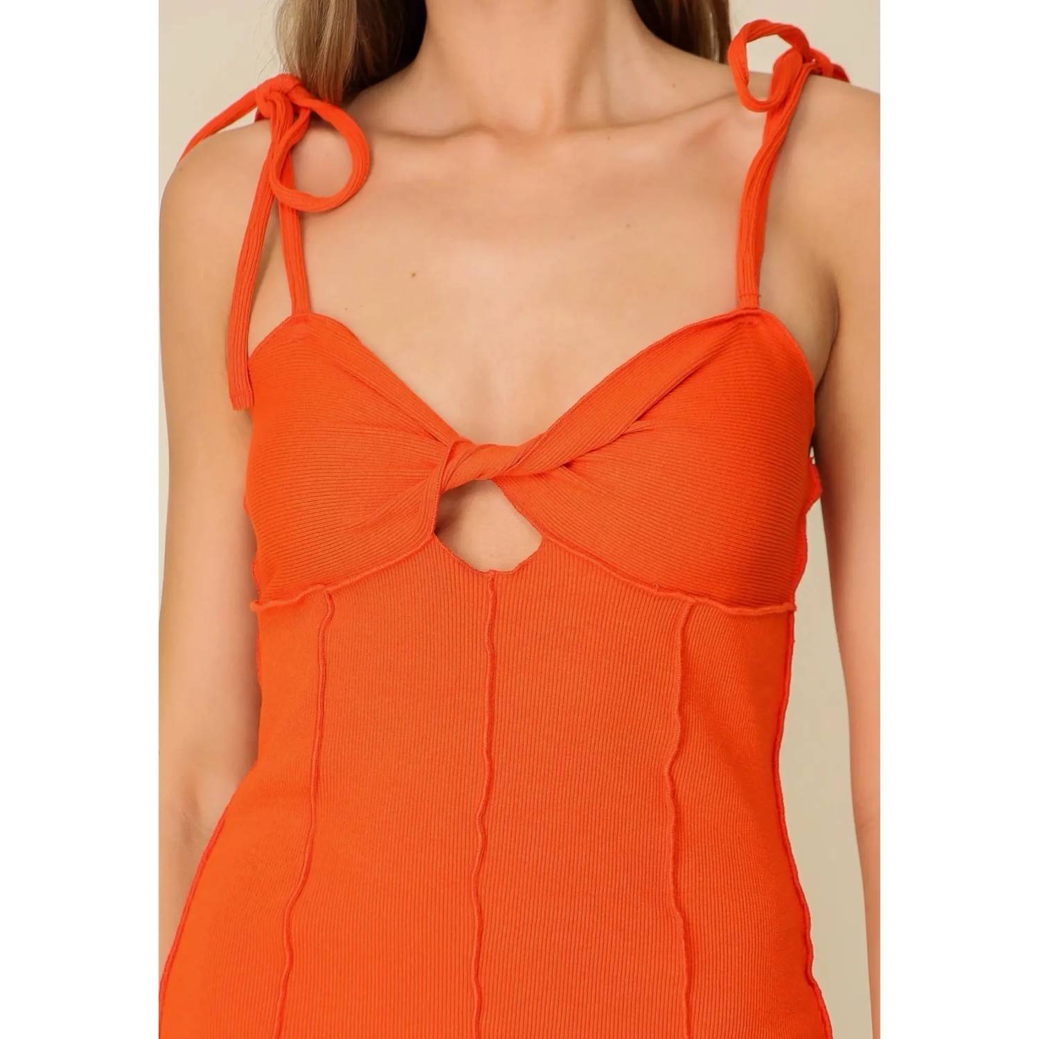 Lumiere - Twist Front Dress