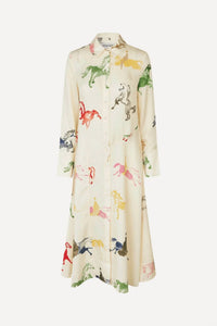 Stine Goya - Front Placket Midi Polo Midi Dress