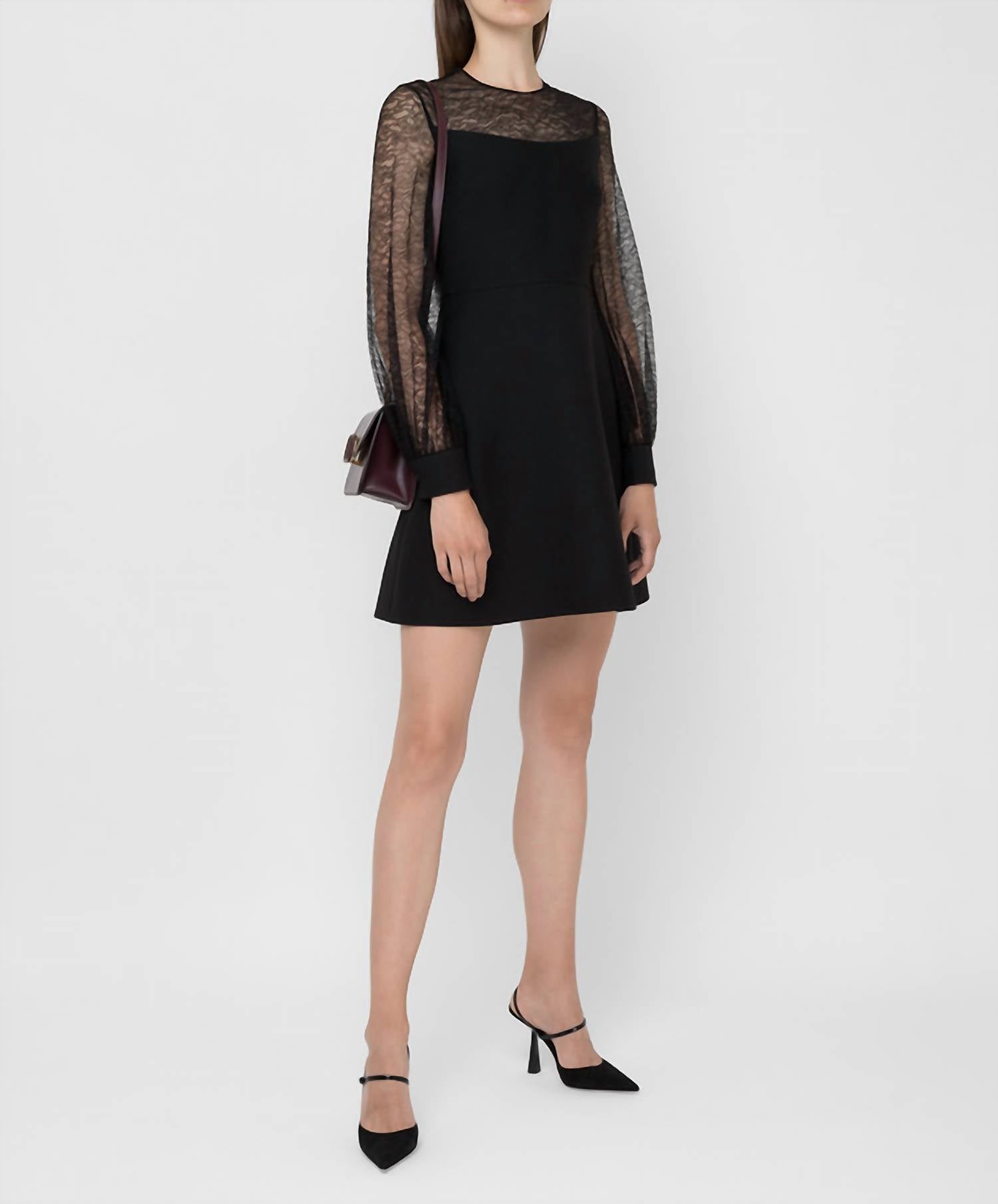 Valentino - Lace Insert Dress