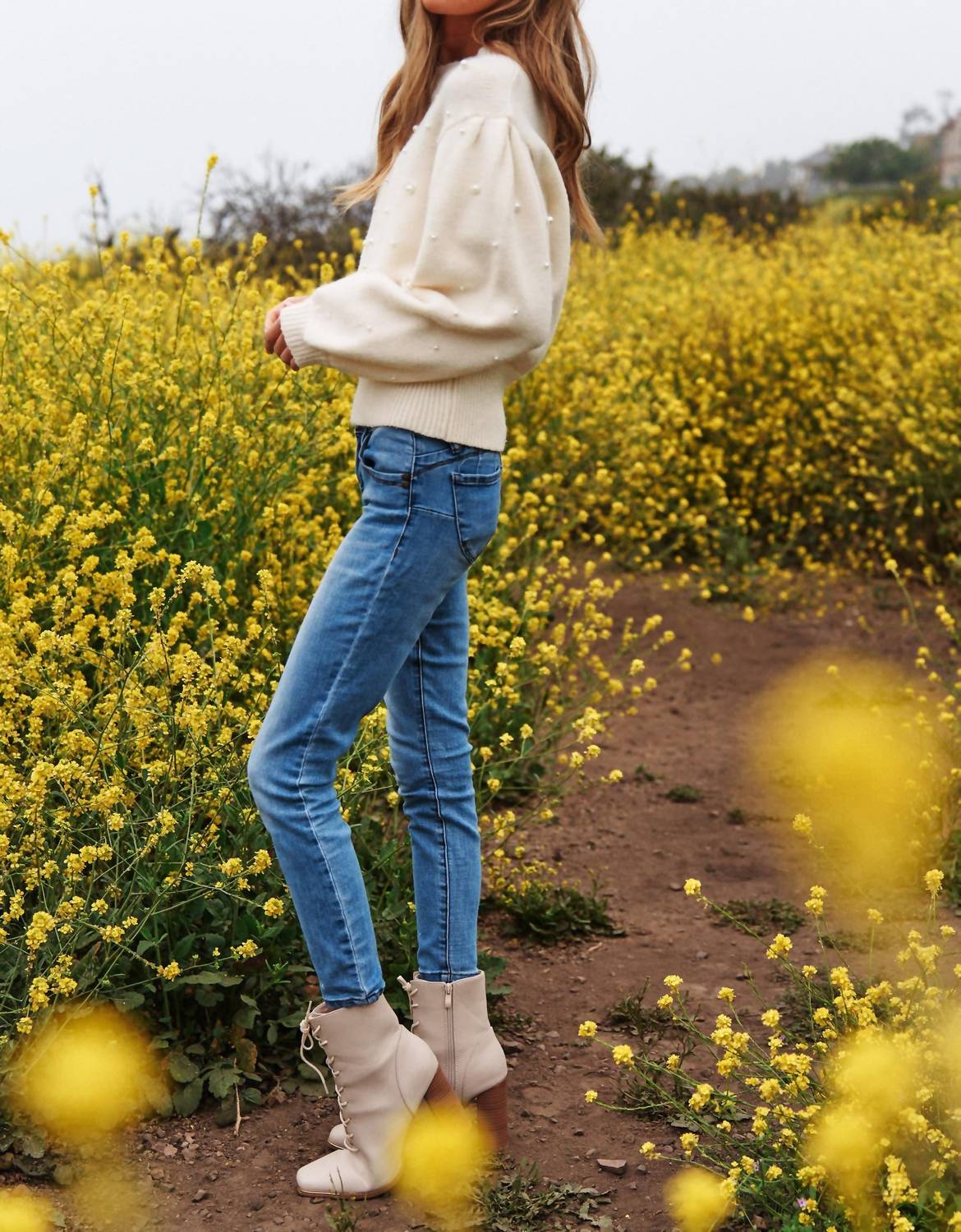 Davi & Dani - Sweetest Together Pearl Sweater