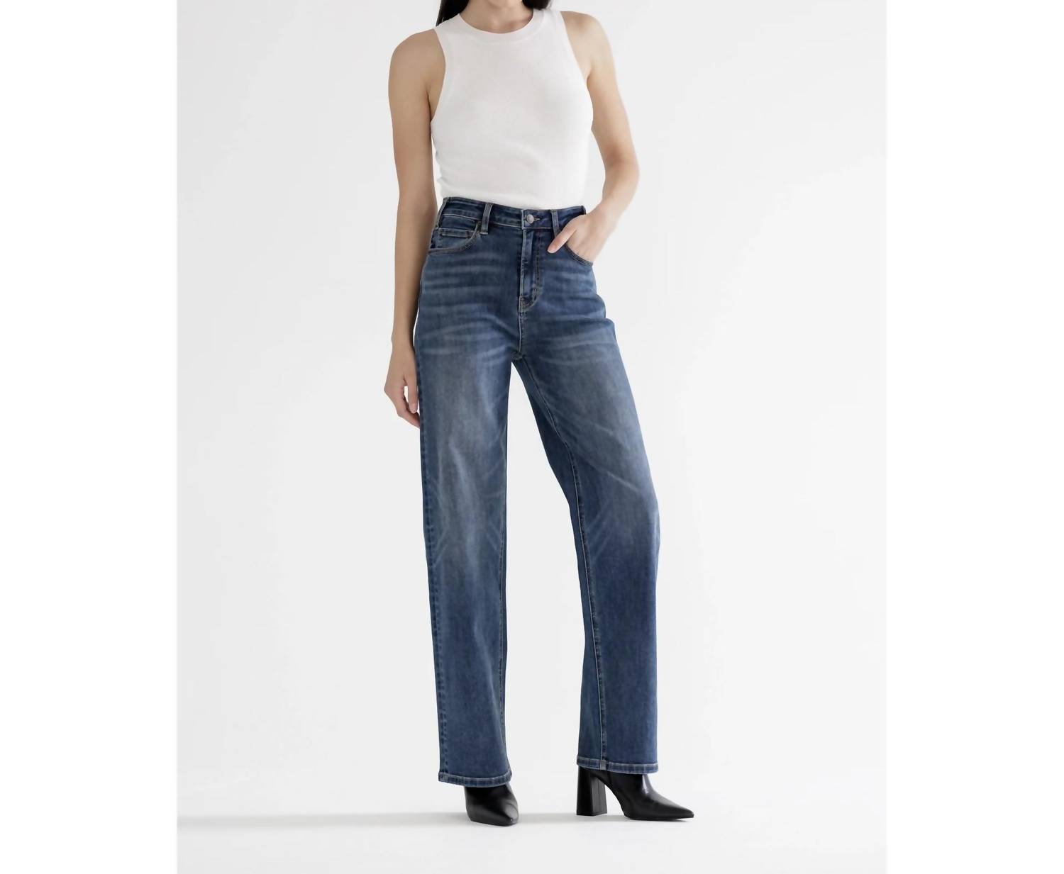 Mica Denim - Metropolitan Straight Jeans