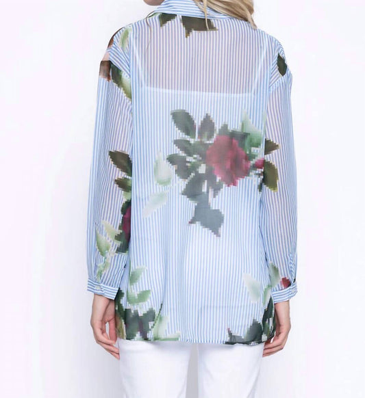 Picadilly - Button-down Shirt With Slits