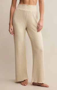 Z Supply - Dawn Smocked Rib Pant