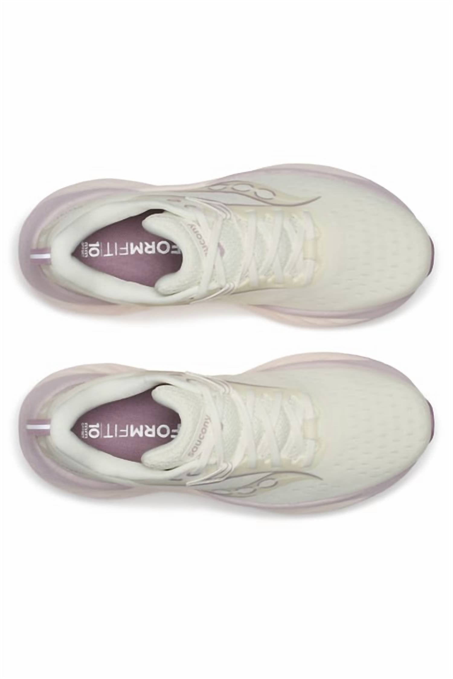 SAUCONY Women's Triumph 22 Running Shoe in vanilla - women's shoe - view 4