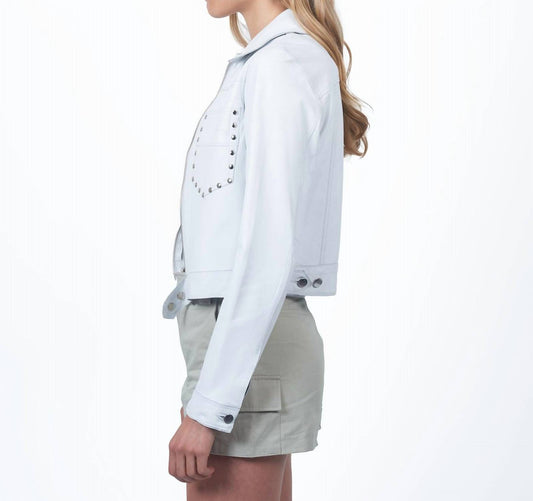 Jkt Nyc - Hayden Nailhead Leather Jacket