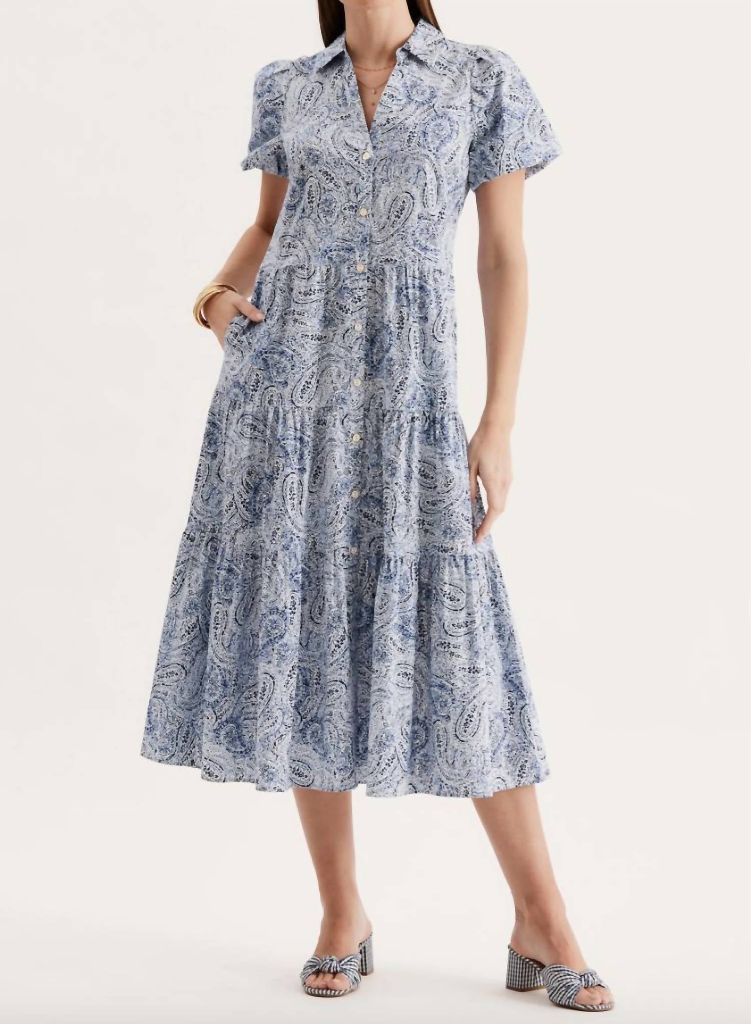 Tyler Boe - Olivia Paisley Maxi Dress