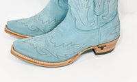Lane Boots Women's Lexington Western Bootie in powder blue - women's shoe