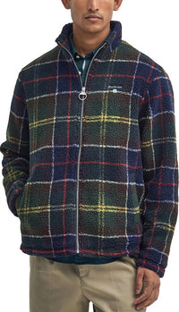 Barbour - Tartan Fleece Zip Through Jacket