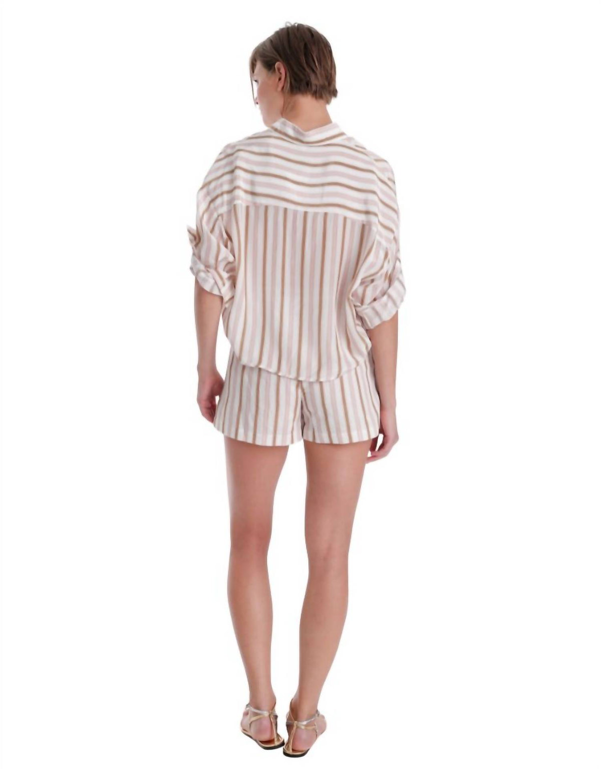 Karina Grimaldi - Spencer Striped Shorts
