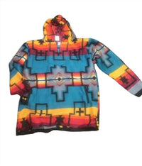 El Paso Saddleblanket - Unisex Navaho Fleece Hoodie