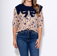 Voy - Bow To Bloom Top