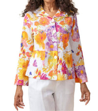 Habitat - Crinkle Cotton Sunflower Flounce Jacket