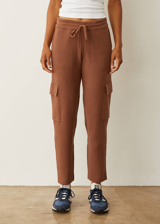 Monrow - Soft Knit Waffle Cargo Jogger