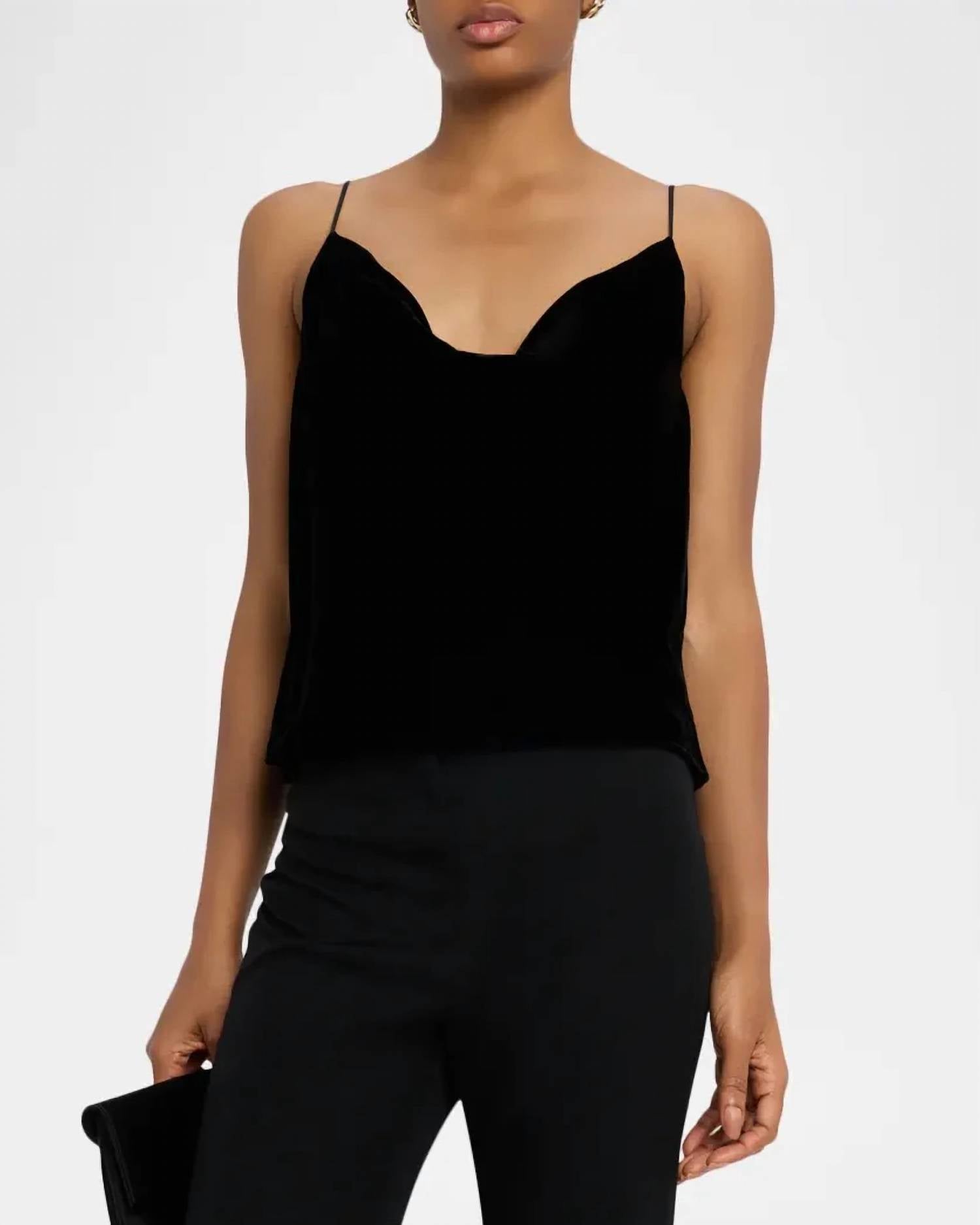 L'Agence - Calista Velvet Camisole