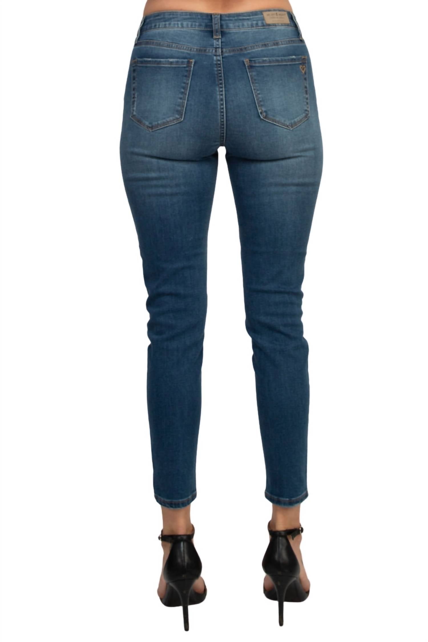 Velvet Heart - Mid Waist Skinny Jeans
