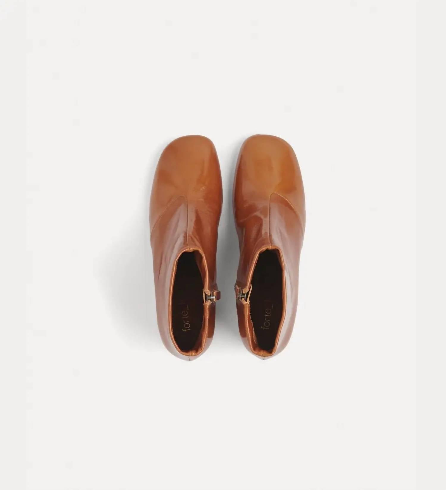 Forte Forte - Women's Patent Leather Ankle Boots