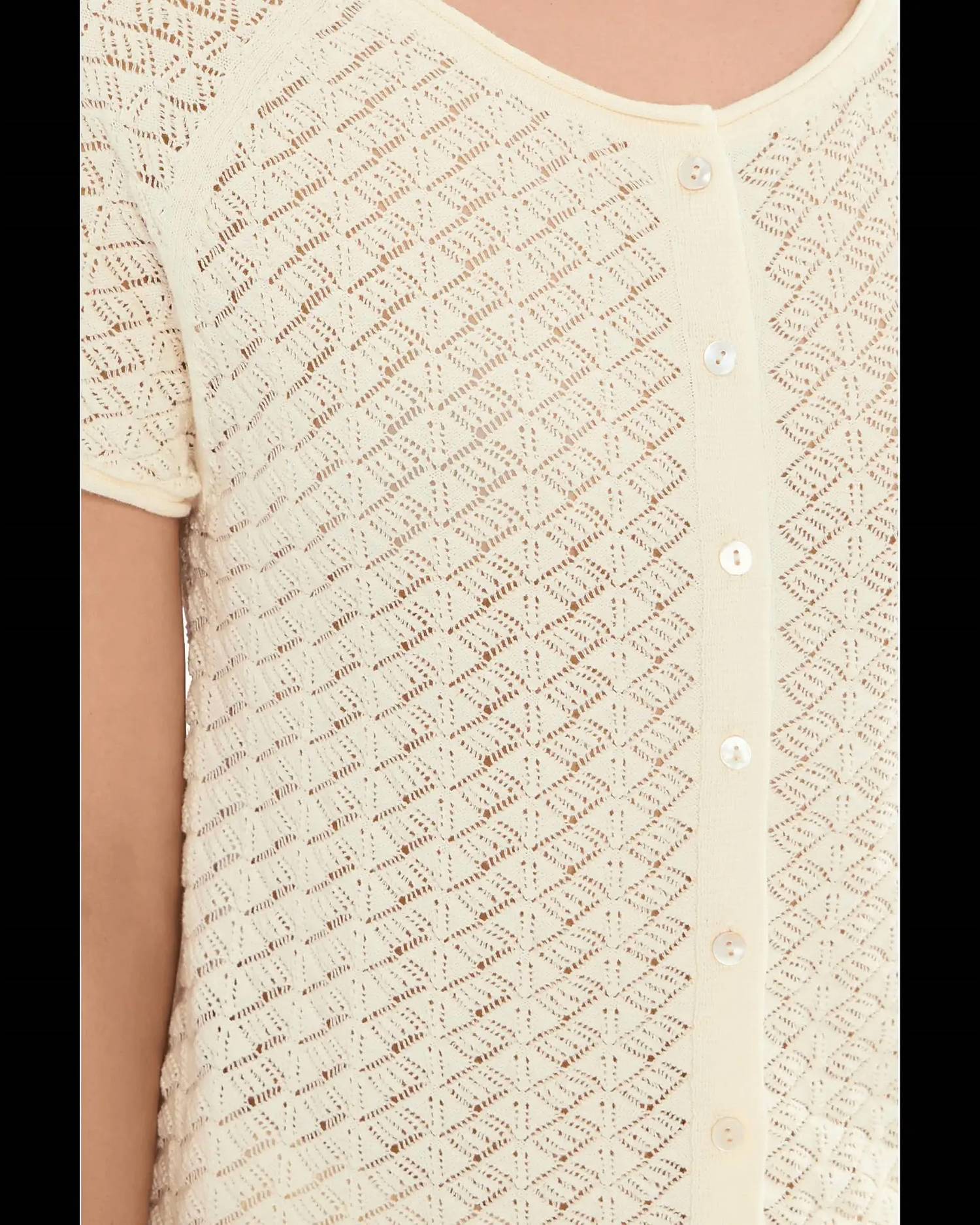 Sanctuary - All In Pointelle Top