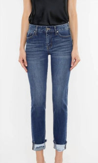 Kancan - Midrise Slim Straight Jeans