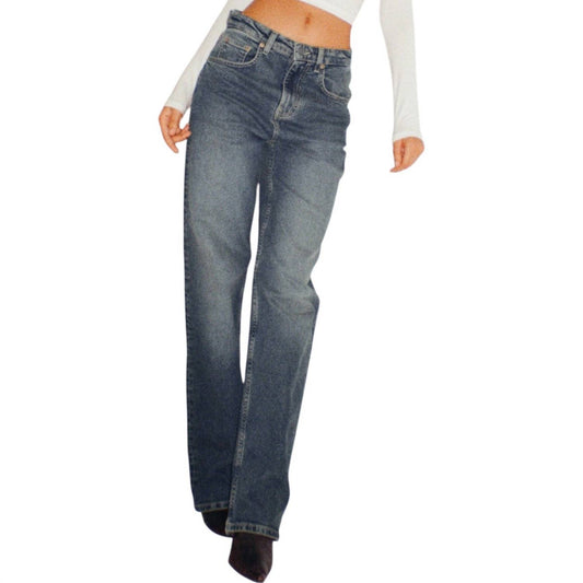 Vervet By Flying Monkey - 90's Vintage Super High Rise Loose Jeans