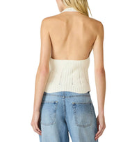 Steve Madden - Opal Halter Sweater Top