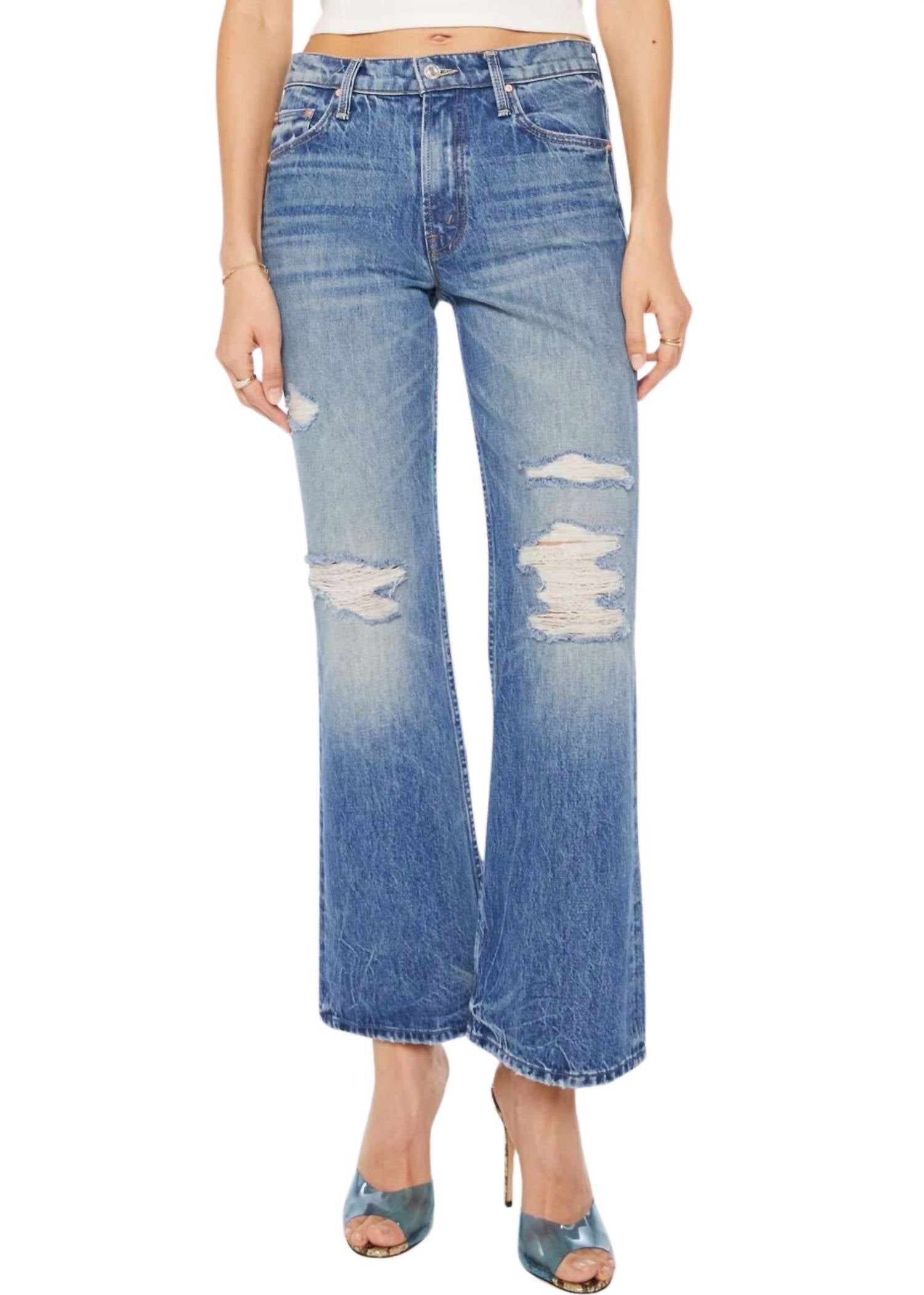 Mother - Bookie Flood High Rise Bootcut Jeans