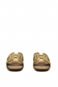 Steve Madden - Women's Hadyn Crochet Raffia Sandal