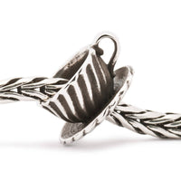 Trollbeads Women's Teacup Bead Charms in silver - women's accessory - detail view