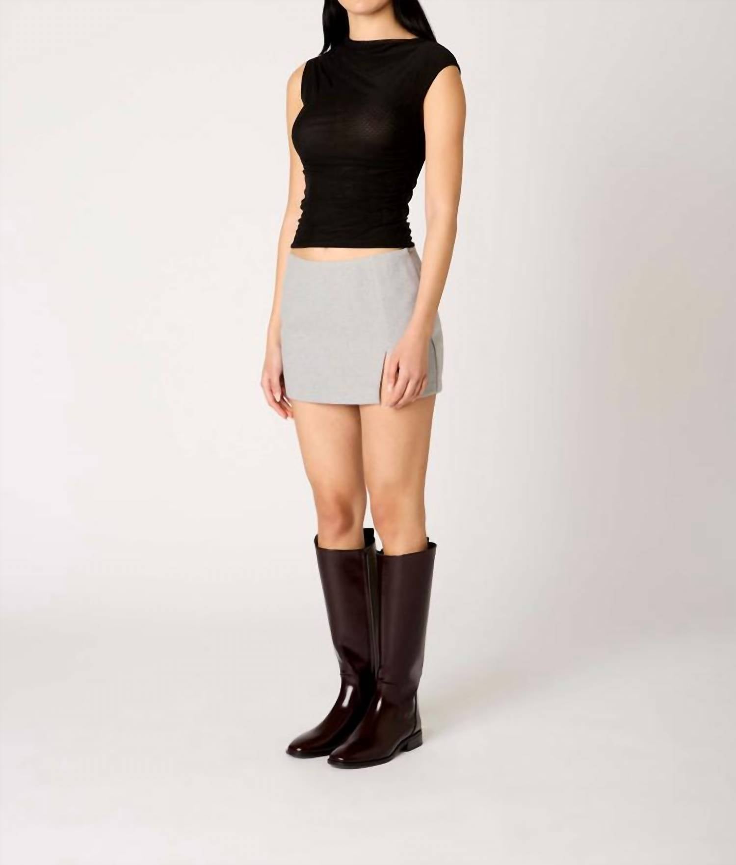 Nia - Zella Front Slit Skort