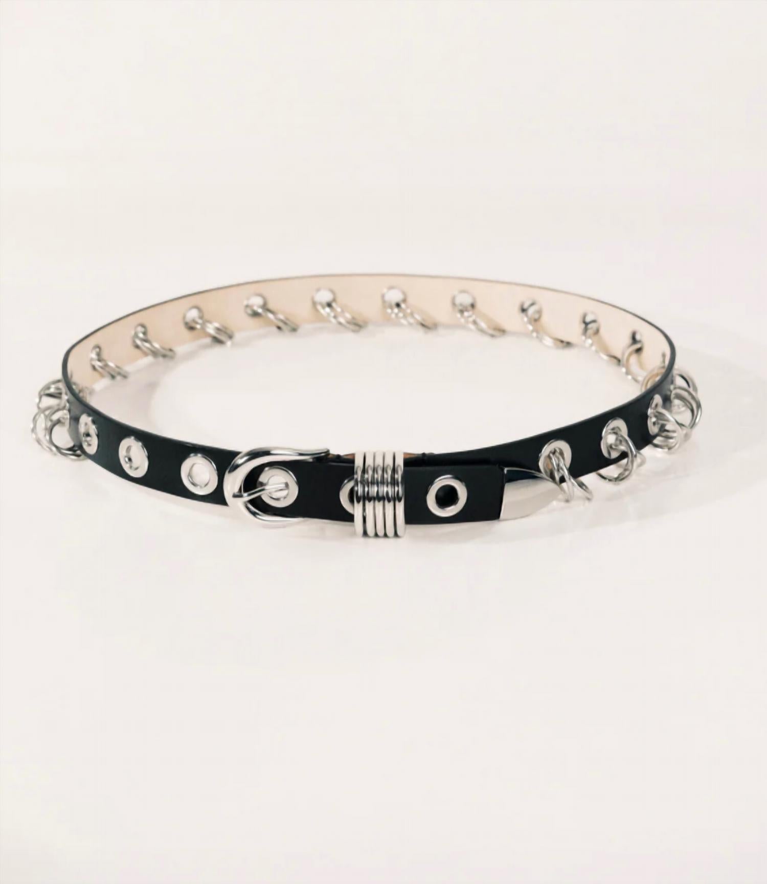 Dehanche - Women's Revenge Belt - accessories - belts - black