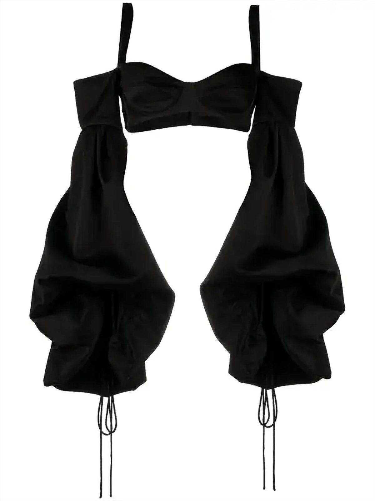 Del Core - Pre-Loved Drop Shoulder Crop Top