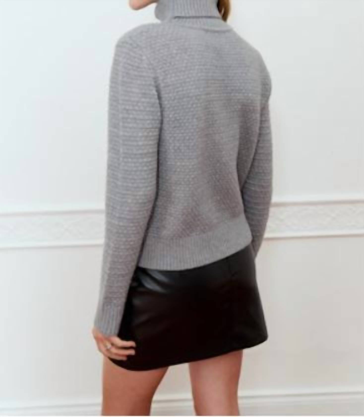 Deluc - Carlina Turtleneck Sweater - acrylic - clothing - cowl