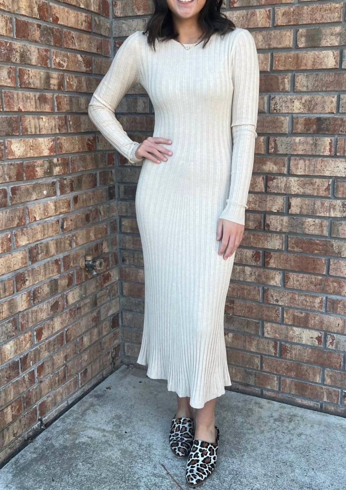 Deluc - Scabiosa Knit Midi Dres