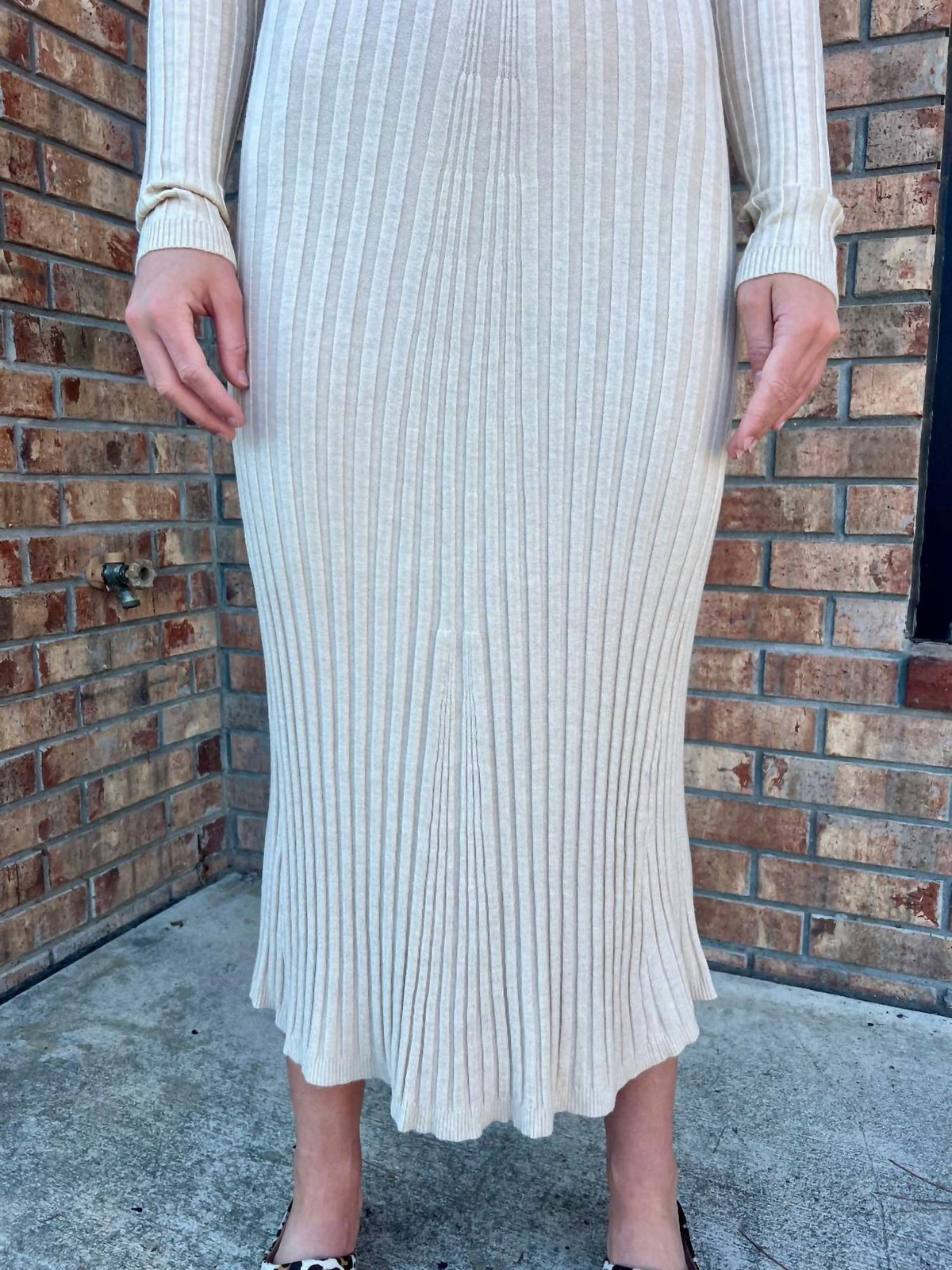 Deluc - Scabiosa Knit Midi Dres